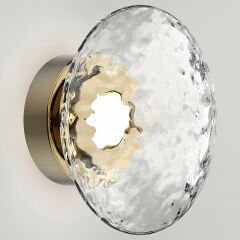 Накладной светильник Eurosvet Ripple 50389/1 LED латунь