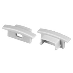 Заглушка LINE-2308-F SILVER с отверстием ( Arlight , Пластик)