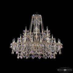 Подвесная люстра Bohemia Ivele Crystal 1411 1411/20+5+5/400 G M801