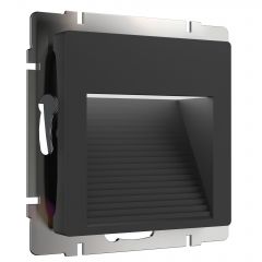  Werkel Встраиваемая LED подсветка (черный) W1154208