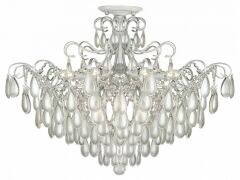 Люстра на штанге AM-Group MONICA MONICA PL9 SILVER