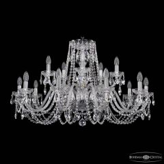 Подвесная люстра Bohemia Ivele Crystal 1402 1402/10+5/360 Ni