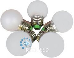  Rich LED Лампа светодиодная G45 E27 220В 2Вт 4000K RL-B-E27-G45-2W-W