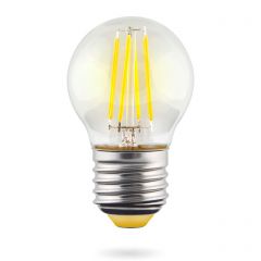  Voltega Лампа светодиодная E27 6W 2800К прозрачная VG10-G1E27warm6W-F 7023