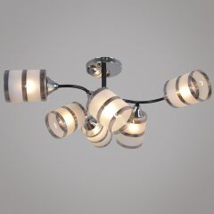  Reluce Люстра на штанге 45360-0.3-06 BK+CR