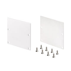 Заглушка SL-LINE-5050-LW WHITE глухая ( Arlight , Металл)