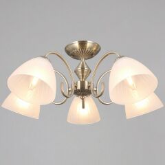 Люстра на штанге Illumico IL0897-5CSQ-26 AB ELITE