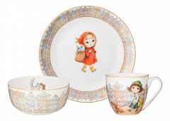  Lefard Набор столовой посуды для детей Fashion princess 415-2196