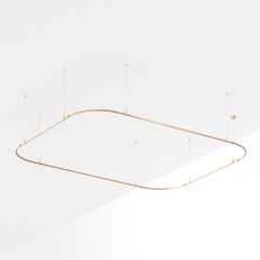 Трек ART-APRIORI-RECTANGLE-SOFT-HANG-4500x3500 (GD) ( Arlight , IP20 Металл, 3 года)
