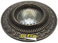 Точечный светильник De Fran FT 1125 GAB зеленое античное золото MR16 1 x 50 вт