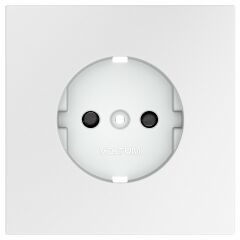 Накладка для розетки с заземлением и со шторками Voltum S70 VLS000702