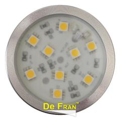 Светильник De Fran DLED-20 SMD Подсветка светодиодная 9 SMD, 3000К свет алюминий 9*SMD 1,8 вт
