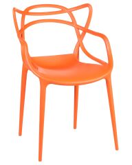 Стул обеденный Dobrin LMZL-PP601 MASTERS, оранжевый (O-02)