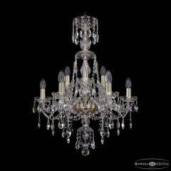 Подвесная люстра Bohemia Ivele Crystal 1415 1415/6+3/200/XL-77 G