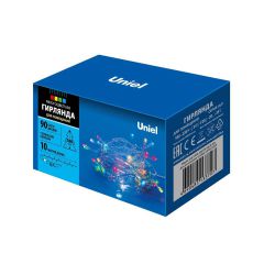 Светодиодная гирлянда (UL-00007179) Uniel 220V разноцветный ULD-S1000-090/STA Multi IP20