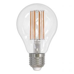 Лампа светодиодная филаментная (UL-00004870) Uniel E27 17W 3000K прозрачная LED-A70-17W/3000K/E27/CL PLS02WH