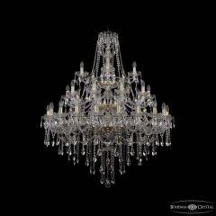 Подвесная люстра Bohemia Ivele Crystal 1415 1415/20+10+5/400/3d Ni