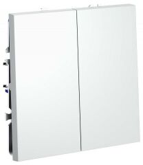 Переключатель перекрестный двухклавишный без рамки Voltum S70 VLS020502