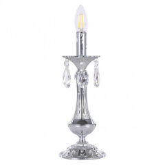 Настольная лампа декоративная Bohemia Ivele Crystal AL77 AL77100L/1-32 Ni