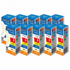 Набор из 10 ламп светодиодных Volpe OPTIMA Филамент DIM UL-00013887