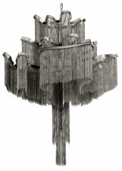 Подвесная люстра Loft IT Stream 10208/1000 Gunmetal