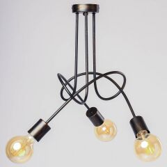Люстра на штанге Adilux Tango Black Patina 10133