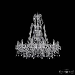 Подвесная люстра Bohemia Ivele Crystal 1411 1411/12/360/XL-96 Ni