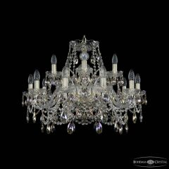 Подвесная люстра Bohemia Ivele Crystal 1411 1411/10+5/240 G K801