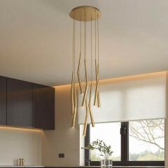 Подвесная люстра Mantra Boomerang 9368+9245 (8L)