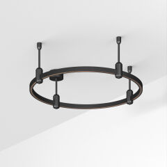 Трек ART-APRIORI-ROUND-ROD-200-R600 (BK) ( Arlight , IP20 Металл, 3 года)