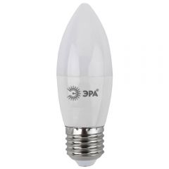 Лампа светодиодная Эра E27 9W 6000K матовая LED B35-9W-860-E27