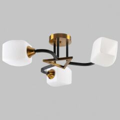 Люстра на штанге Imex MD.52009 MD.52009-3-S-BK+GAB