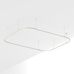 Трек ART-APRIORI-RECTANGLE-SOFT-ROD-800-4500x3500 (OG) ( Arlight , IP20 Металл, 3 года)