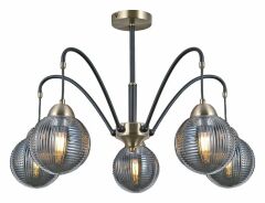 Люстра на штанге Illumico IL0433-5PSQ-79 BK AB
