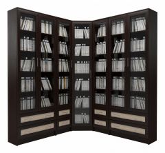 Шкаф книжный Мебелайн -40