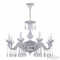 Подвесная люстра Bohemia Ivele Crystal AL7901 AL79101P/8/250 A WMN P Clear/M-1H