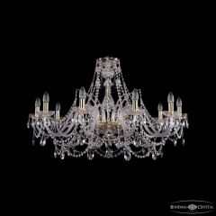 Подвесная люстра Bohemia Ivele Crystal 1411 1411/10/360 G