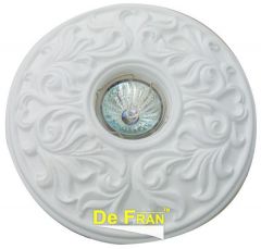 Точечный светильник De Fran FT 420 w гипс гипс белый MR16 1 x 50 вт