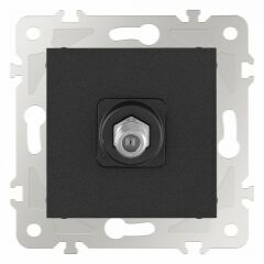 ТВ-розетка без рамки Arte Milano am-203 203.42-1.black