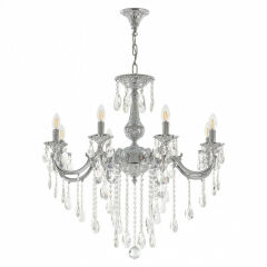 Подвесная люстра Bohemia Ivele Crystal AL7801 AL78101/8/250 B Ni