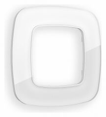 Рамка на 1 пост Ambrella Volt Radian Стекло натуральное OF350101