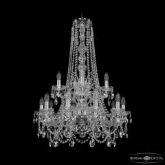 Подвесная люстра Bohemia Ivele Crystal 1411 1411/10+5/240/h-94 2d Ni