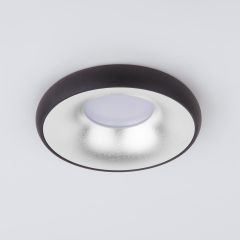 Встраиваемый светильник Elektrostandard 118 MR16 серебро/черный 4690389168949