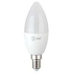 Лампа светодиодная Эра E14 6W 6500K матовая B35-6W-865-E14 R