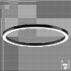 Светильник 6063 кольцо (RAL9005/1400mm/LT70 — 4K/84W)