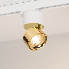 Светильник SP-PLURIO-TRACK-4TR-R77-9W Day4000 (WH-BRS, 36 deg, 230V) ( Arlight , IP20 Металл, 3 года)