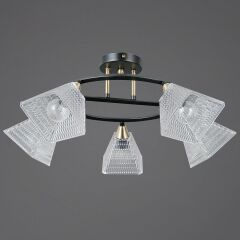 Люстра на штанге Illumico IL0850 IL0850-5CSQ-25BKAB ELITE