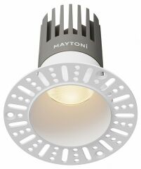 Встраиваемый светильник Maytoni DL122-15W-3K-TRS-W