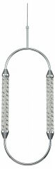 Подвесной светильник Indigo Ellisse 14005/1P Chrome