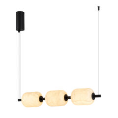 Светильник SP-CARAMELA-HANG-L720-12W Warm2700 (BK, 360 deg, 230V) ( Arlight , IP20, Натуральный шелк, 3 года)
